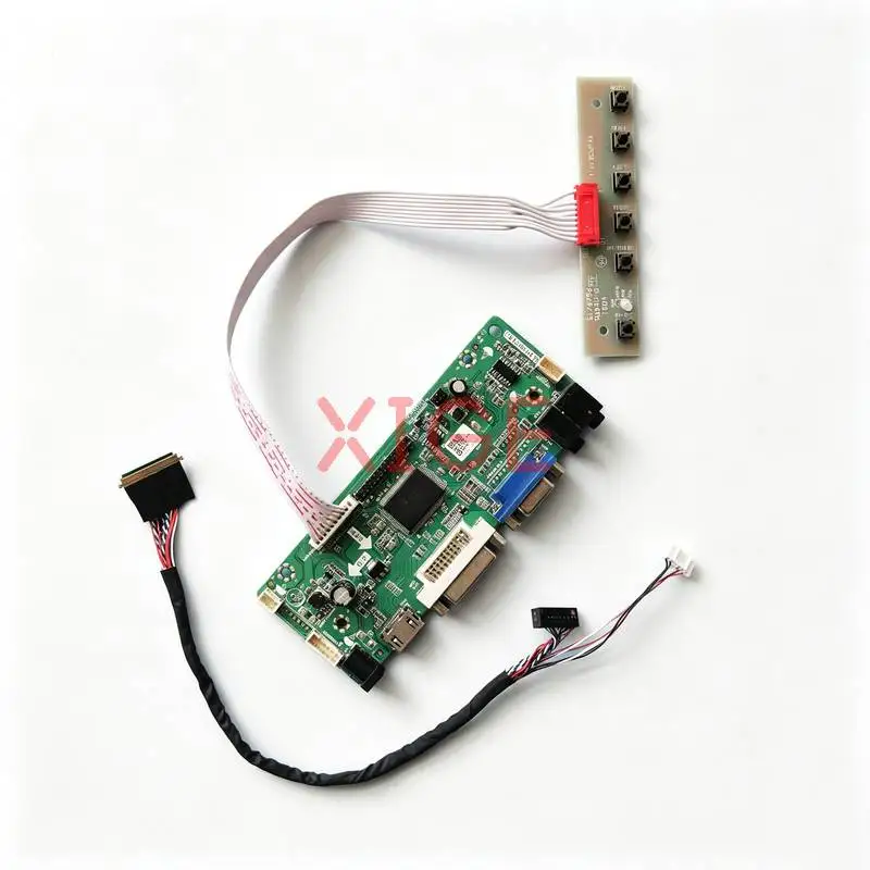 

Controller Board Fit B101AW03 CLAA101NB01 B101AW06 B101AW02 1024*600 1024x600 LVDS 40-Pin VGA DVI HDMI Laptop Monitor Screen Kit