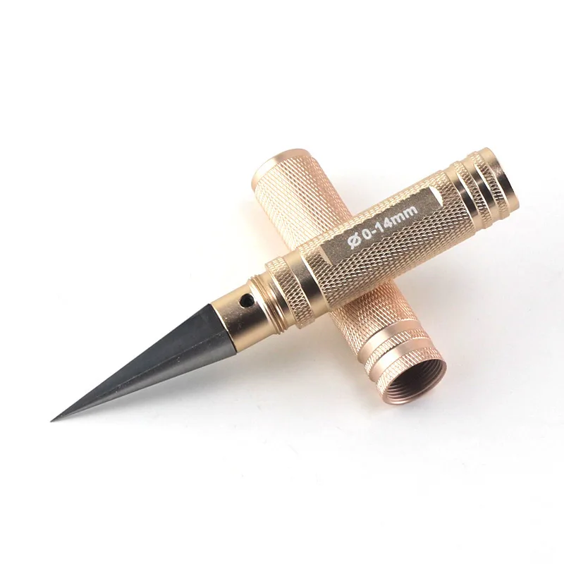 YSIDO 0-14mm RC Metal Steel Reaming Knife Edge Expanding Hole Punch Opener For RC Airplane Car Model Body Shell Knife Drill Tool