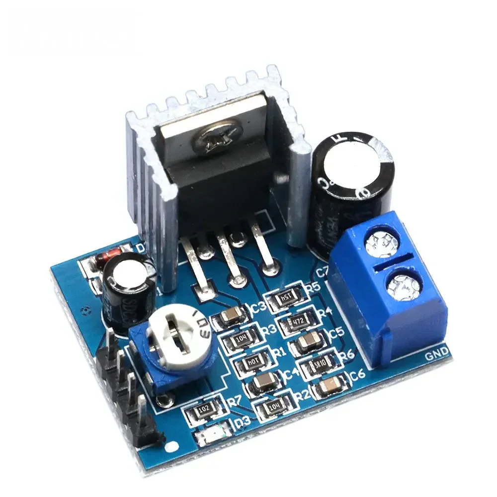 TDA2030A Mono Audio Amplifier Module DC 6-12V Input Max 18W Output Single Channel Power AMP Board DIY Speaker Audio Amplifier