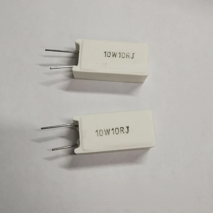 10 pz resistenza cemento 10W 1 k10k 30R 33R 47R 51R 68R 75R verticale