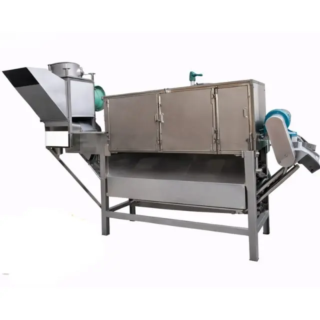FOODLINE Bulk Supply Dry Garlic Peeling Machine Uniform Air Blowing Continuous Garlic Processing Device