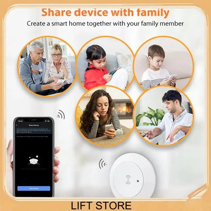 

BTLIFE-Tuya Wifi 24G Mmwave Radar Smart Human Presence With Illumination Detector Support Light Switch 95-250V