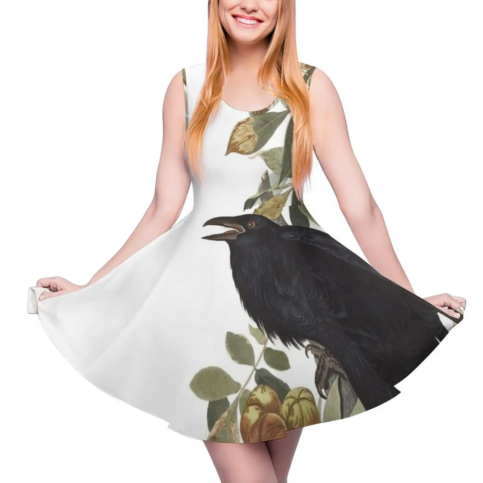 Raven - John James Audubon Sleeveless Dress evening dresses luxury 2024 beach outfits for women