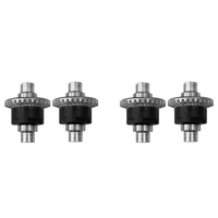 AS96-4Pcs Metal Gear Differential QZJ05 For Xinlehong Hosim 9130 9135 9136 9137 9138 Q901 Q902 Q903 1/16 RC Car Spare Parts