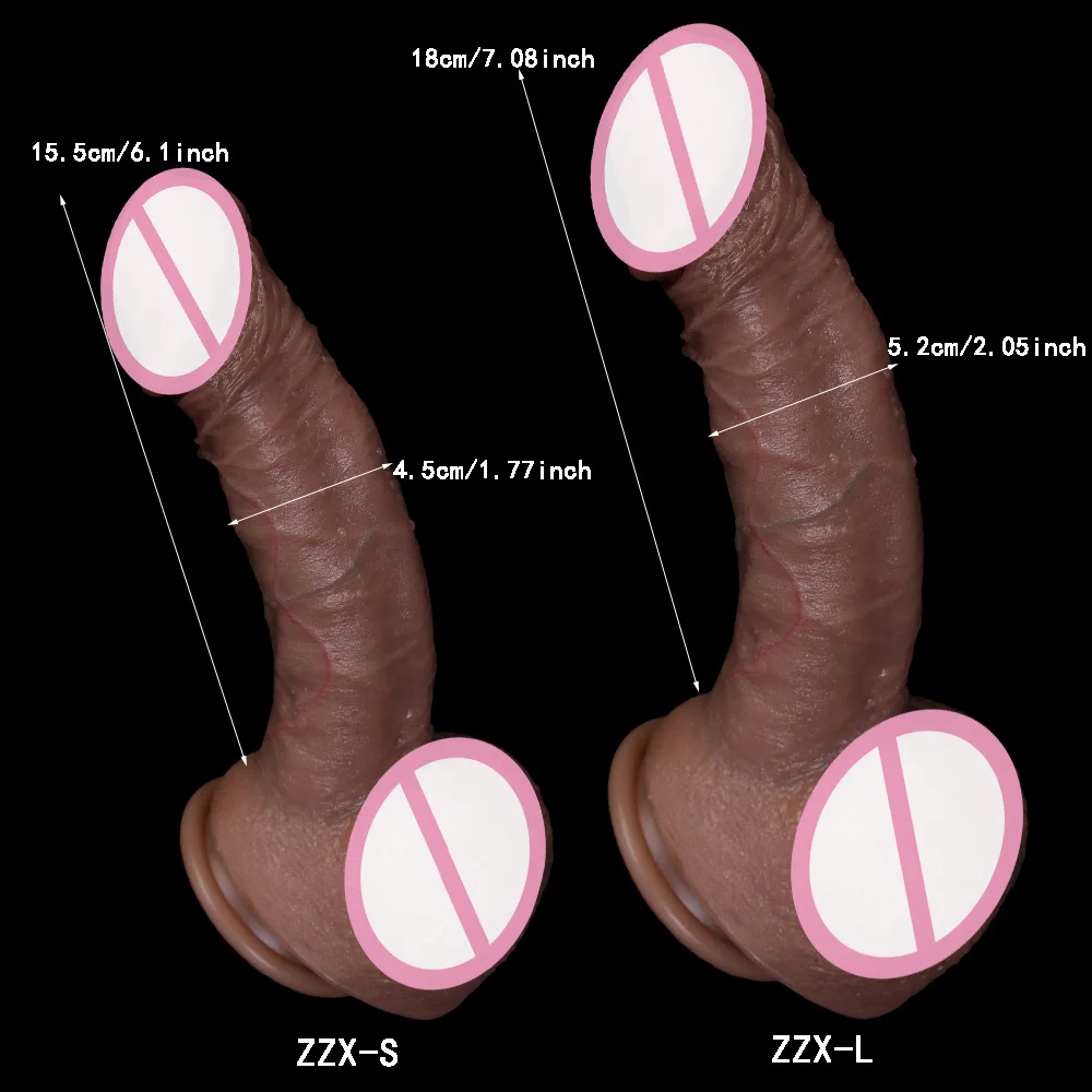 Super Realistic Dildo Sex Toys Soft Silicon Glue Penis Strong Suction Cup Masturbation Vagina Stimulate Big Dick Anal Homosexual