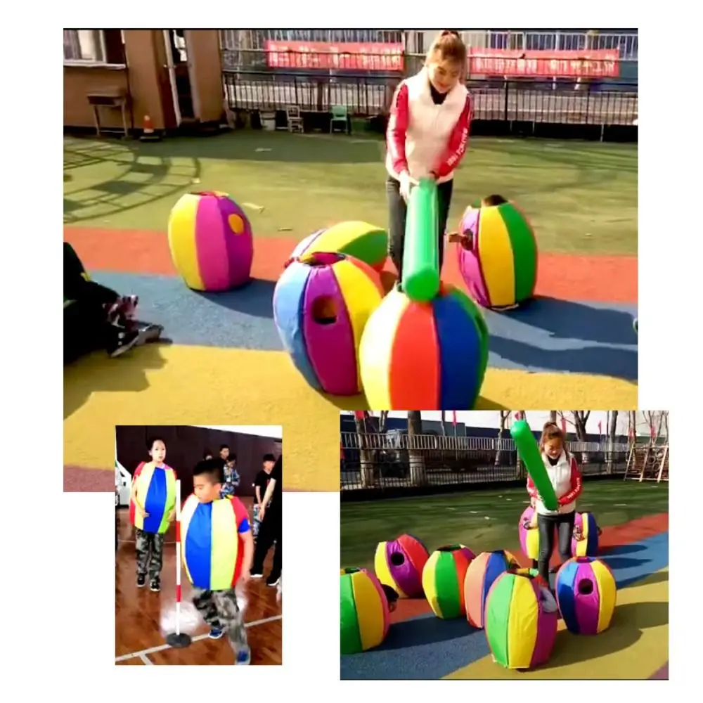 조정 가능한 펭귄 스포츠 야외 장난감 재미있는 활동 스포츠 엔터테인먼트 두더지 잡기 감각 장난감 웨빙 밝은 색상