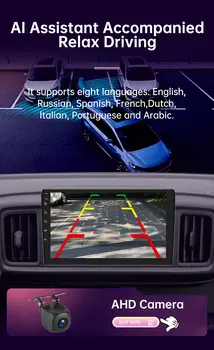 1din安卓13車用收音機無線Carplay安卓車載多媒體視訊播放器通用9/10吋RDS AHD行車記錄器GPS 1din立體聲 8 最佳銷售 本田鋒範安卓面板 - №4