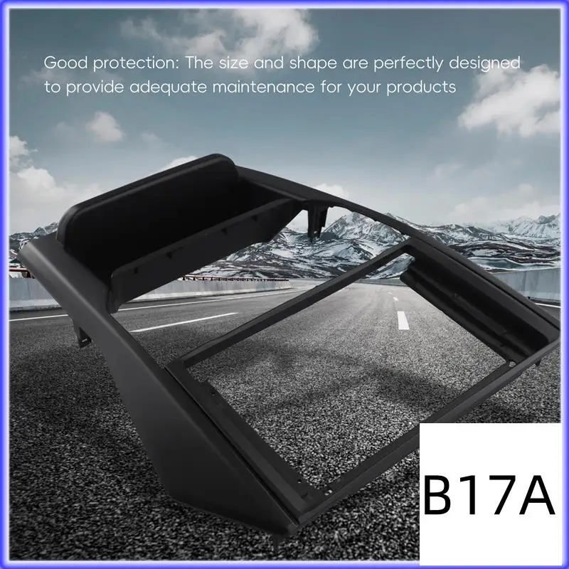 

BT-9 Inch Car Fascia Radio Panel For Mahindra Scorpio S6 2018+ Dash Kit Install Facia Console Bezel Adapter GPS Plate Cover