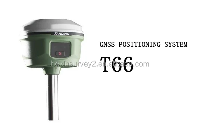 Peiqi Gps Rtk SANDING Receptor GNSS T66 con Pacific Crest BD970 GNSS