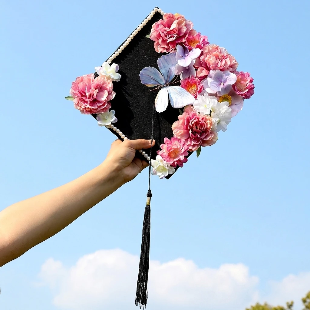 قبعة تخرج كلاسيكية ذات قمة مرب - مراجعة Photography University وسعره