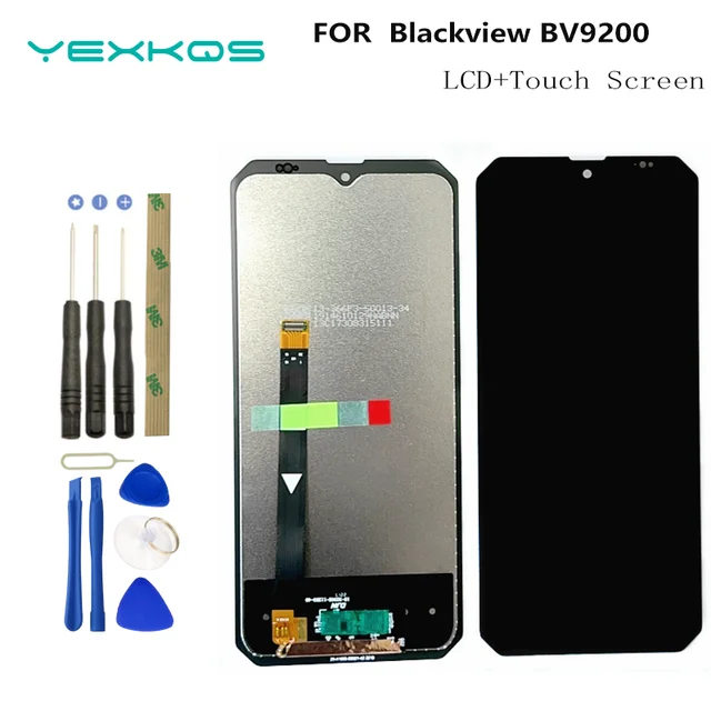 100% nowy oryginalny ekran dotykowy LCD dla Blackview BV9200 B V 9200 części zamienne do telefonu + narzędzia do demontażu