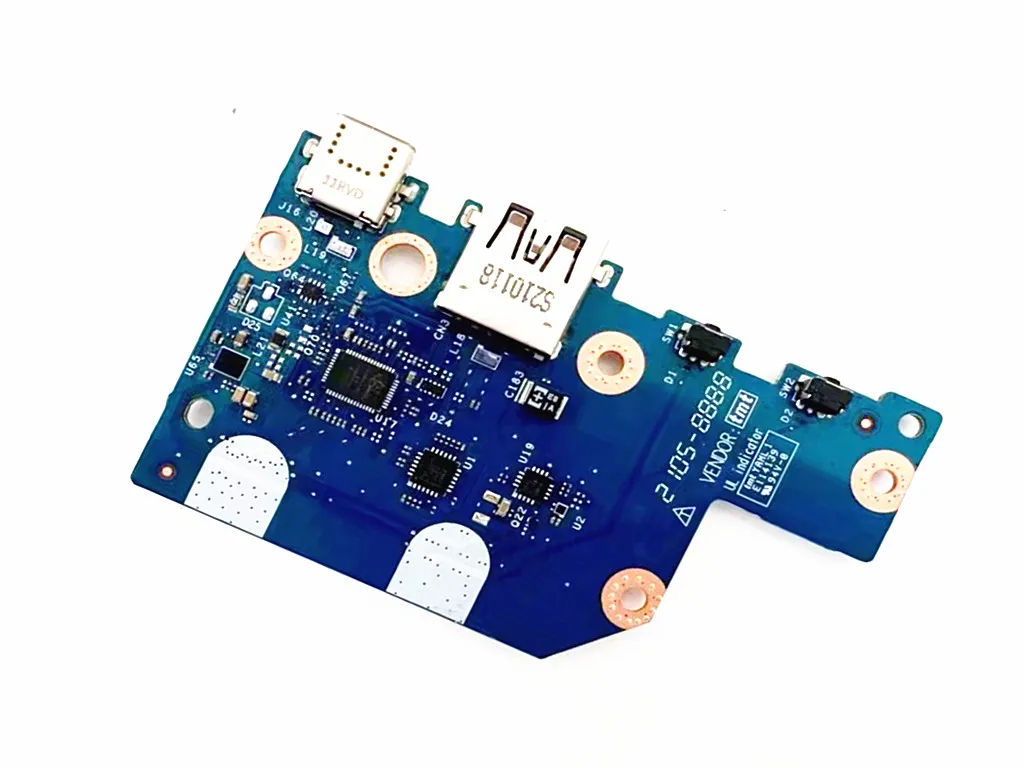 NEW LS-G851P 0RJ2NM FOR Dell 11 3100 2-in-1 Chromebook Power and USB Daughterboard WITH CABLE