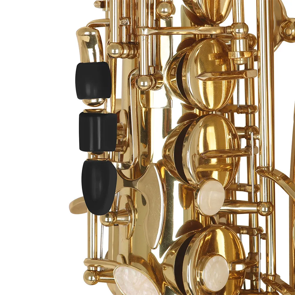 

6Pcs Saxophone Side Key Protector Soft Silicone Pads Prevent Damage Improve Sound Precision Suitable for Most Sax Types