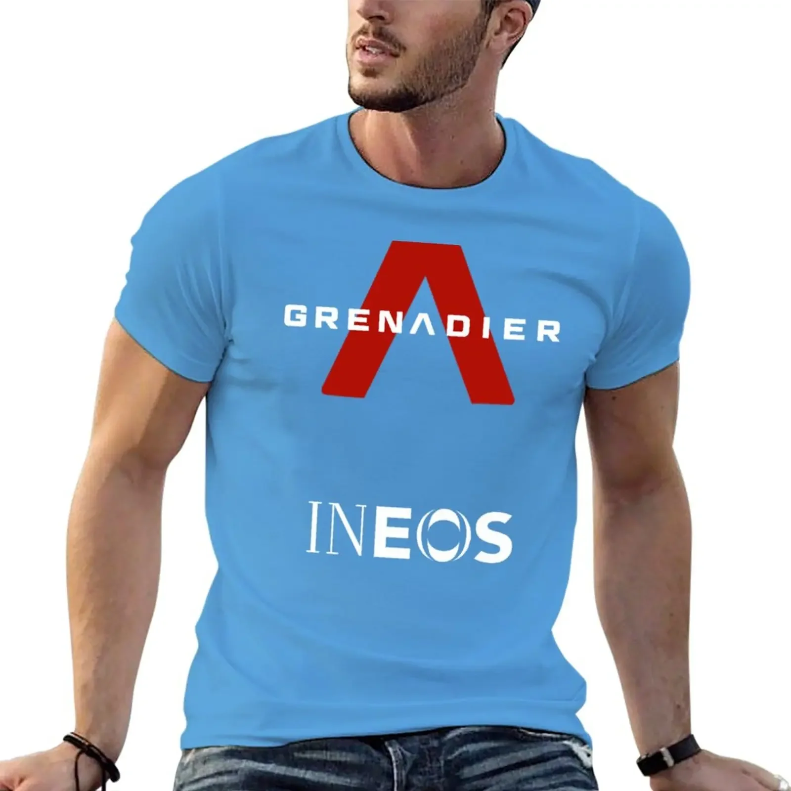 2024 summer funny style New Ineos Grenadier Cycling Team T-Shirt plain custom black t shirts for men graphic style tops tees new