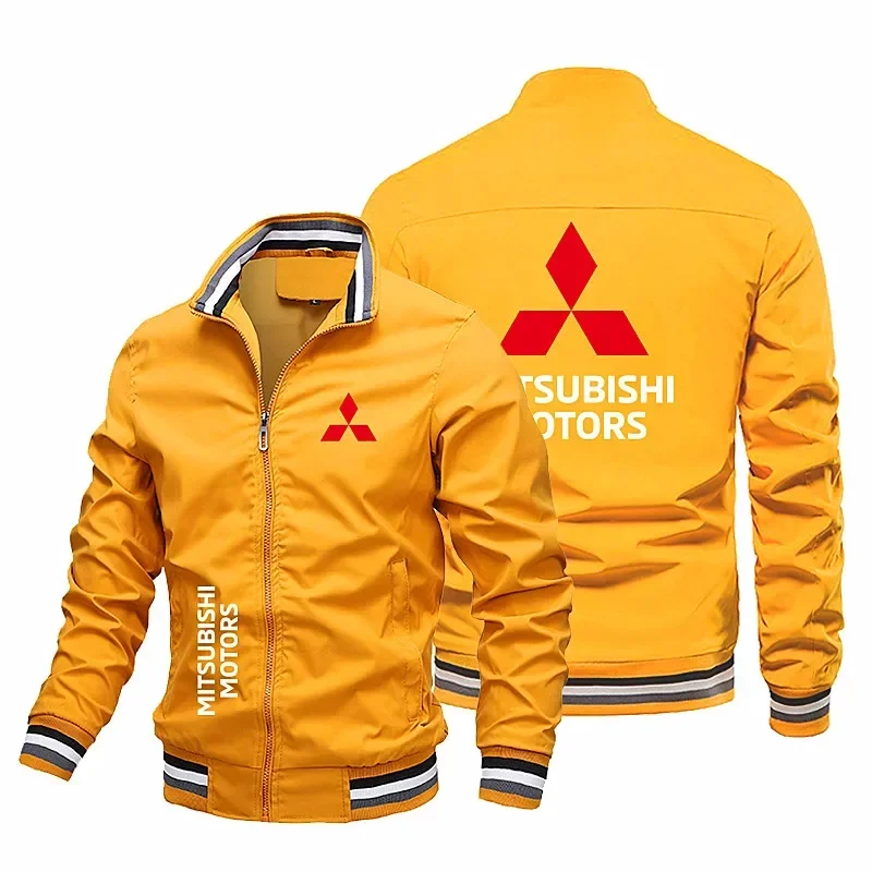 2024 New Car Logo Print Jacket Outdoor Leisure Windproof Motorcycle Racing Jacket Large Men\'s Coat S-5XL