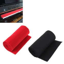 Coperture antipolvere per tastiera di pianoforte in lana Morbido tessuto per tastiera di pianoforte Copertura protettiva a prova di sporco Misura 76/88 tasti Pianos Accessori per pianoforte