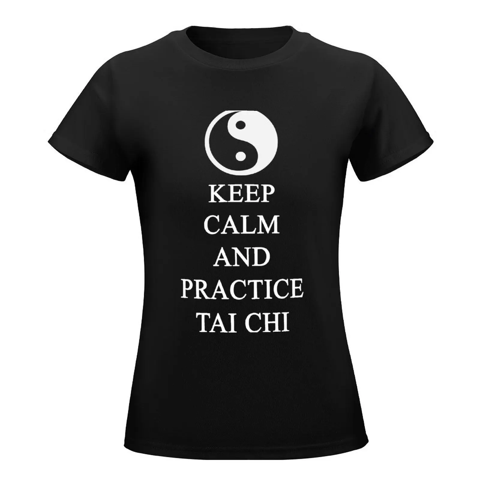 Tai Chi Keep Calm Series T-Shirt summer clothes Aesthetic clothing Womens clothing