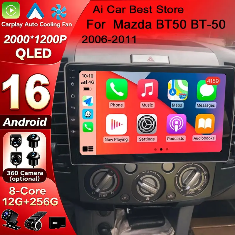 For Ford Everest Ranger Mazda BT50 BT-50 2006-2011 Multimedia Player9