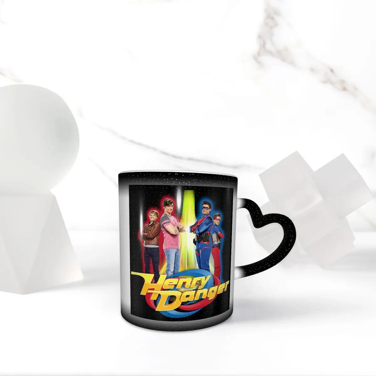 Henry Danger Secret Identities Mug Funny Ceramic Coffee Cups Tea Mugs Milk Cup Drinkware Gifts for Friends