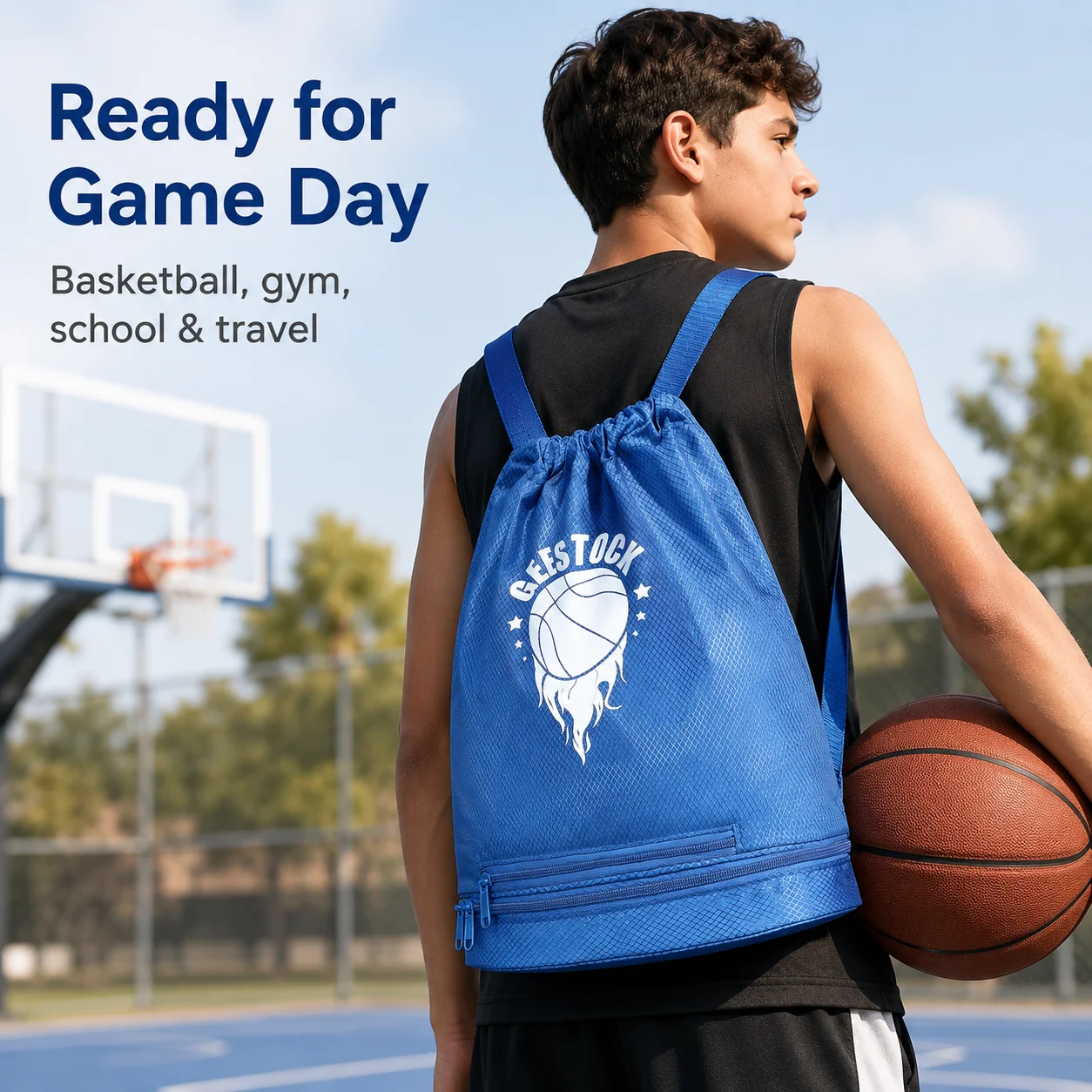 Thumbnail 4 - #28 Popular Drawstring Gym Bags Choices