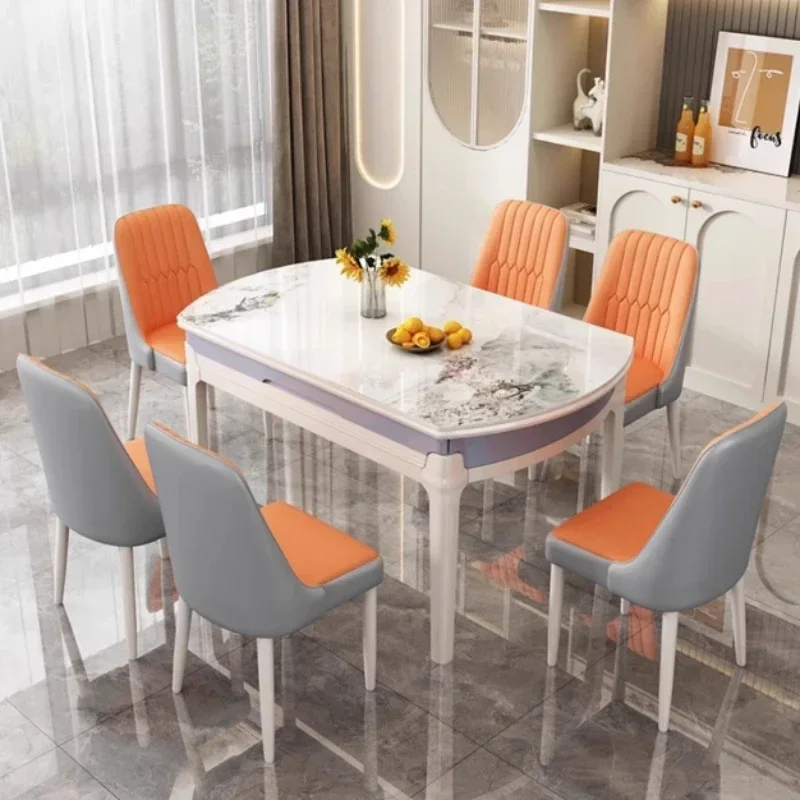 Kawaii Living Room Dining Tables Chair Extendable Fold Restaurant Dining Tables Nordic Space Saving Modern Kitchen Furniture