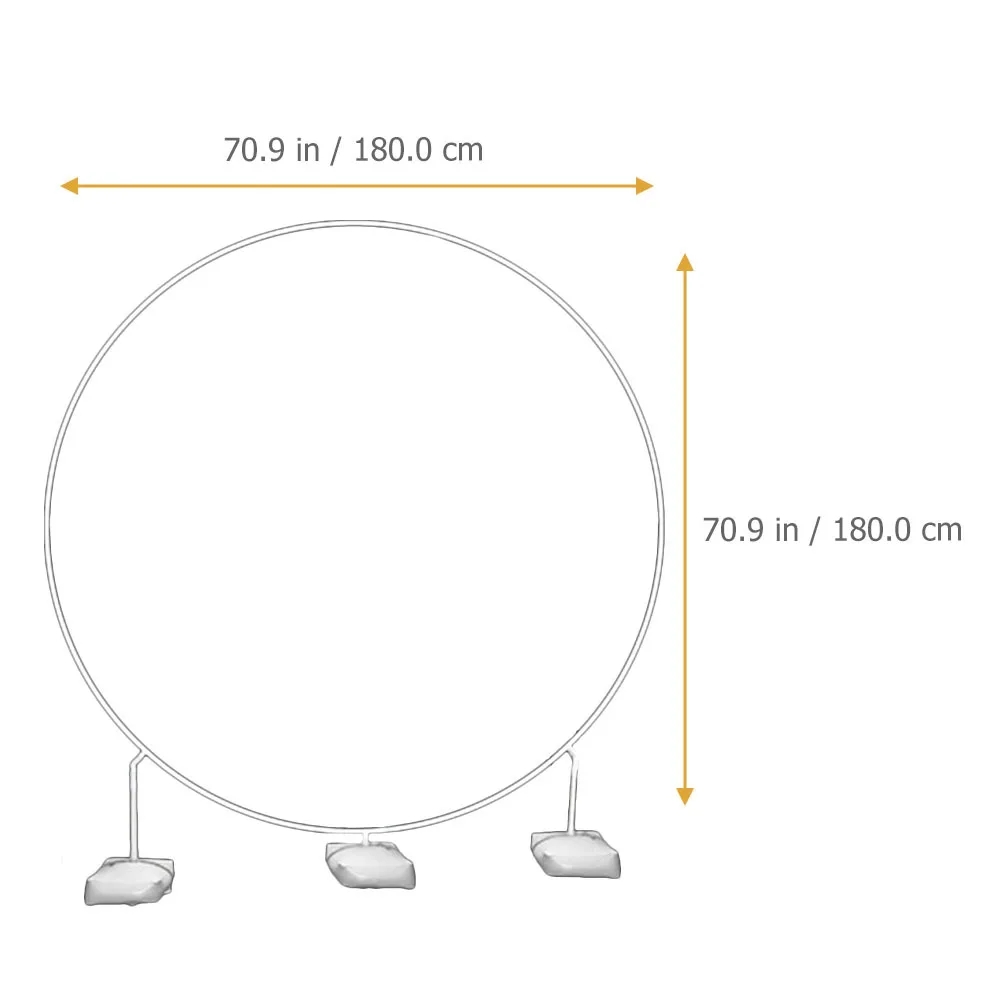 

Balloon Holder Balloons Arch Stand Frame Round Shape Arches with Base Stands Frames Wedding Decor