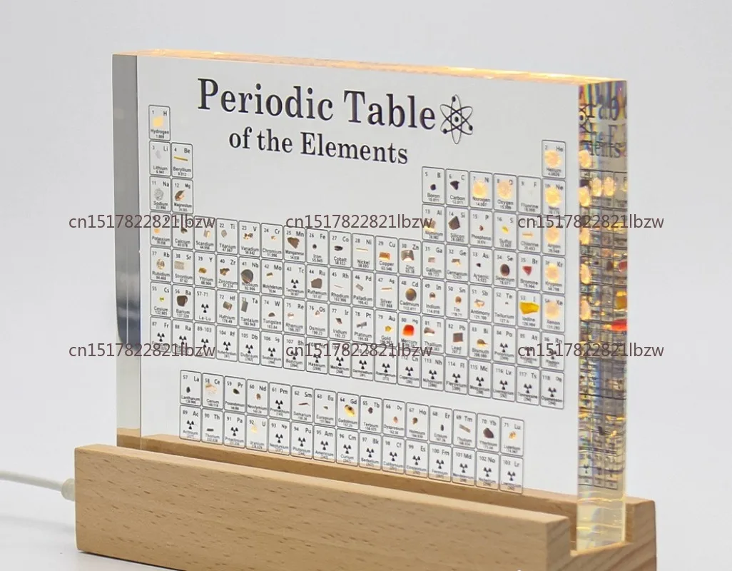 Junior High School Chemistry Periodic Table 3D Teacher's Day Practical Gift Study Desk Decoration Ornament