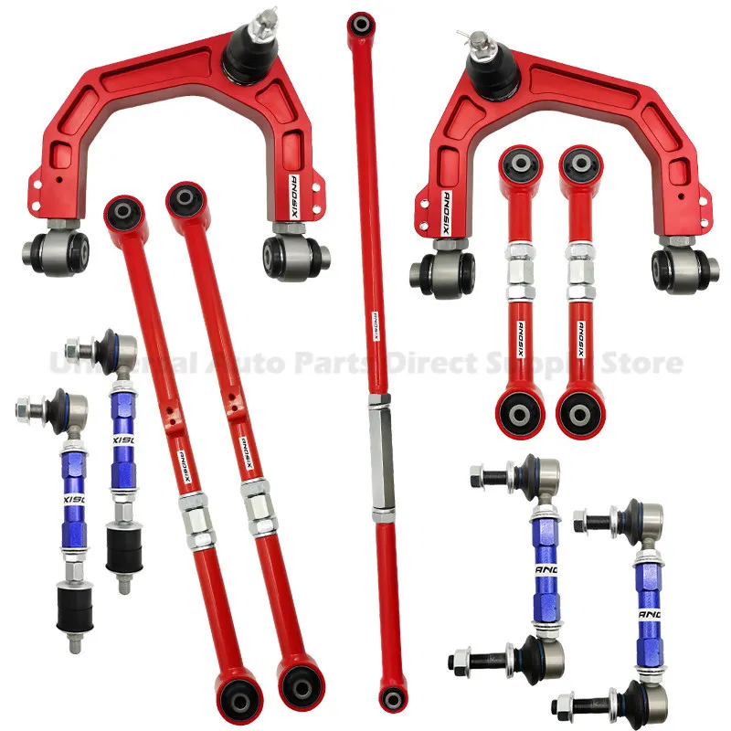 For Toyota Land Cruiser Prado LC120 LC150 Lexus LX470 Adjustable Front Camber Rod Rear Alignment Arm with Precision Tuning and