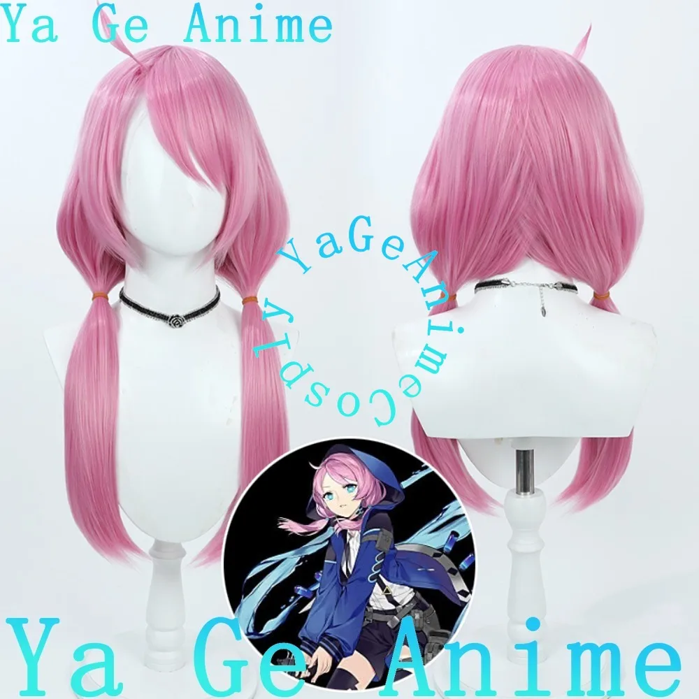 

Ya Ge аниме-магазин Arknights синий парик для косплея аниме игры Хэллоуин карнавал вечерние синтетические термостойкие волосы
