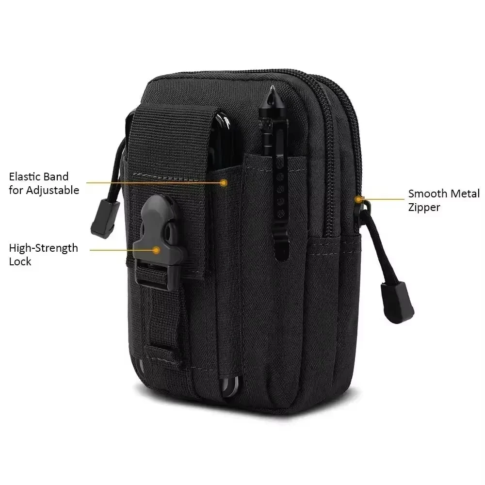 Leg Waist Packs Bag Army Camouflage Belt Bag for Men Riding Locomotive Portable Multifunctional Sports Hanging Leggings Bag view 5
