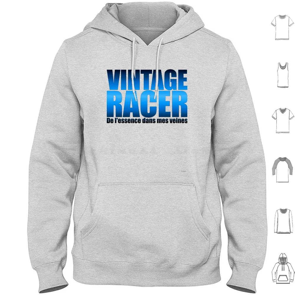 Dledmv-Vintage Racer #5 Hoodie Cotton Long Sleeve Dledmv Stance Logo Car Racing Engine Motor Moteur Voiture Hellaflush