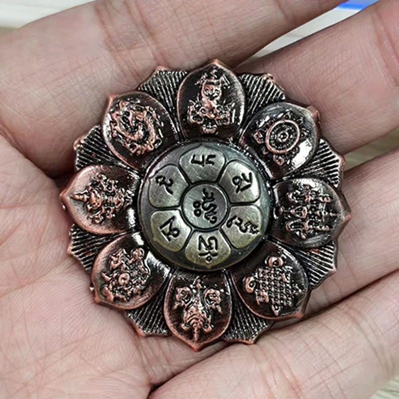 Zen Buddha Lotus Fidget Spinner Metall EDC Gadgets Angst Leise Stressabbau Spielzeug Erwachsene Teenager Jungen Mädchen Einzigartige Geschenke