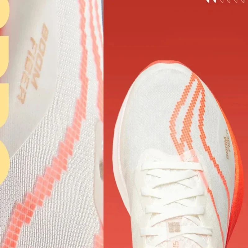LI-NING Women Running Shoes RED HARE 8 PRO Professional Racing Training Sports Sneakers ARPV006