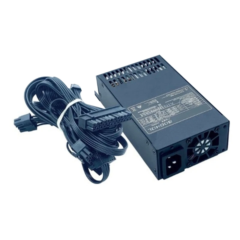 

600 Вт ATX PSU MINI 1U ITX Блок питания для мини-ПК Полностью модульный блок питания 1U для серверной машины 110 В