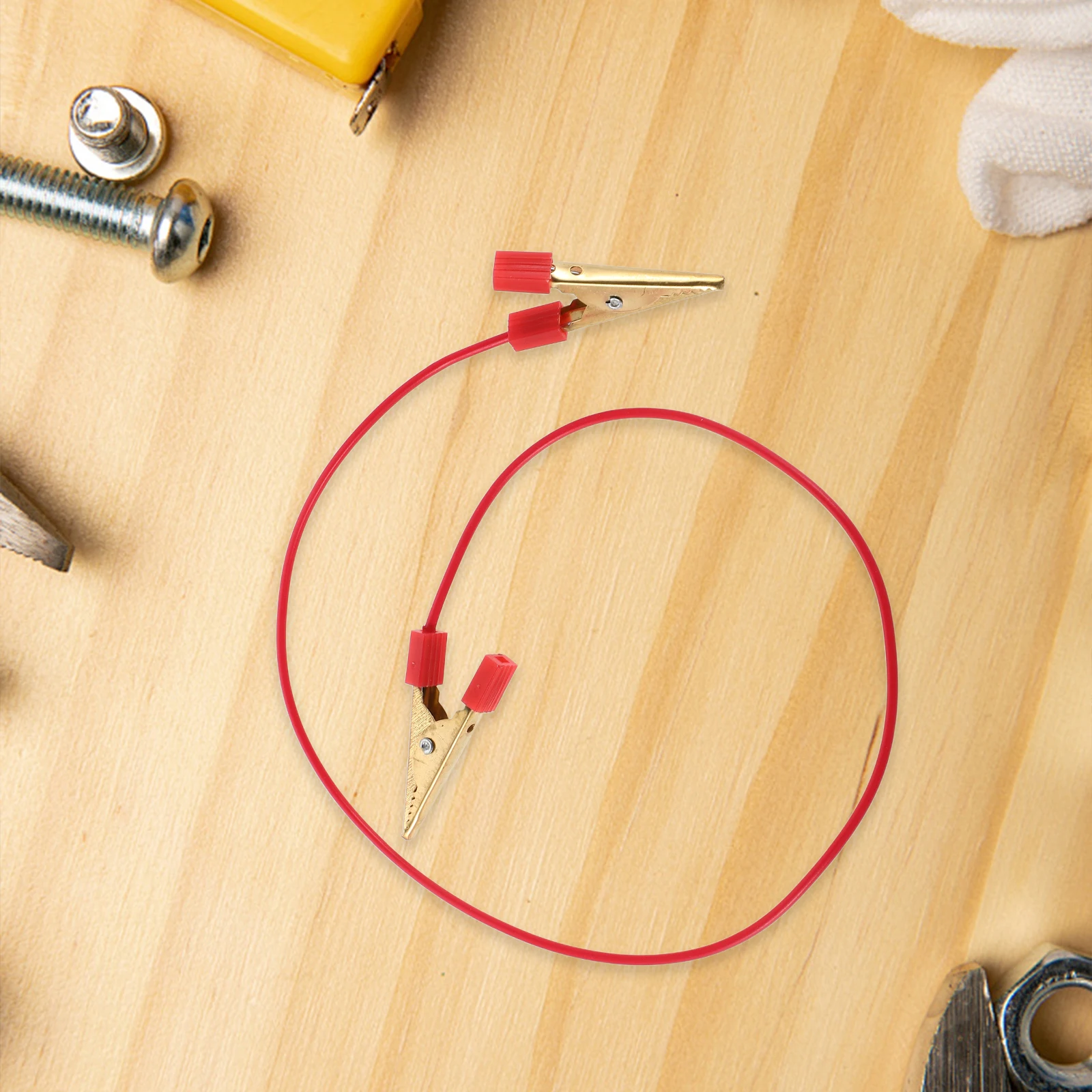 

7pcs Clips Wire Banana Plug Physics Experiment Circuit Connection Accessories Lab Durable Leads Electronic Test Cables Science