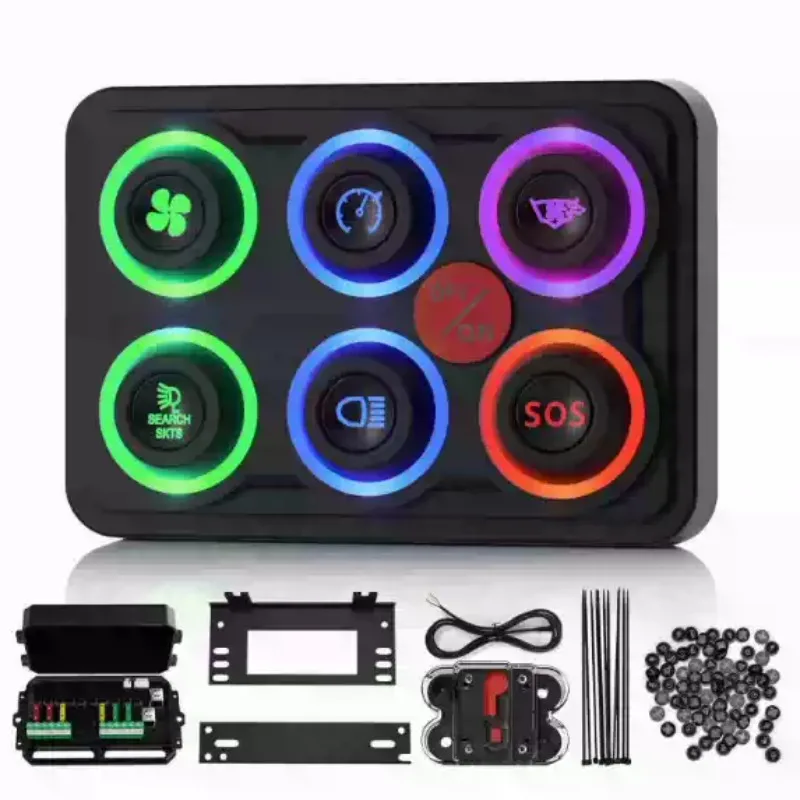 IP68 Waterproof RGB Circuit Control System Universal for Car Truck  Off-road Vehicle Boat