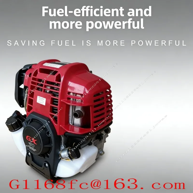 GX50 Engine, Four Stroke High-power Lawn Mower Engine, Backpack Side Mounted Main Engine Head
