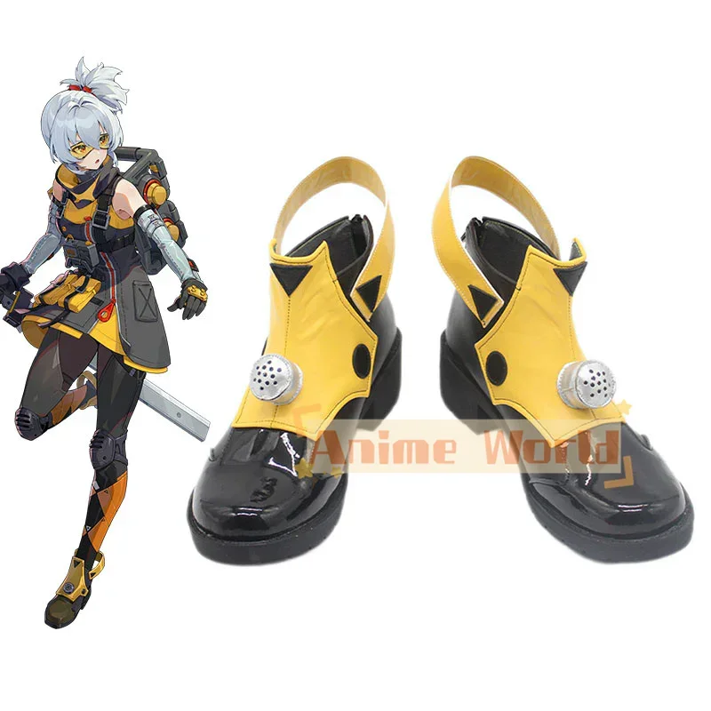 

Zenless Zone Zero Soldier 11, обувь для косплея, карнавальные ботинки на Хэллоуин, индивидуальный заказ