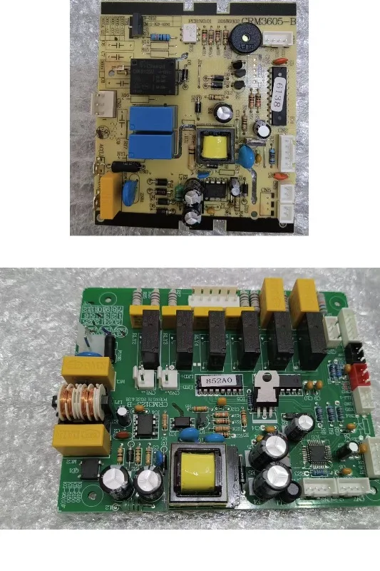 CRM3605/3200F Power Control Mainboard: Replacement circuit board for commercial semi-automatic coffee machine repair