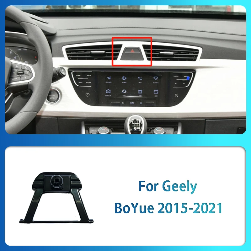 Special Car Mobile Phone Holder Base For Geely LYNK&CO 01 02 03 05 06 09 Emgrand GT BoYue X Pro Jiaji Air Vent Mount Bracket