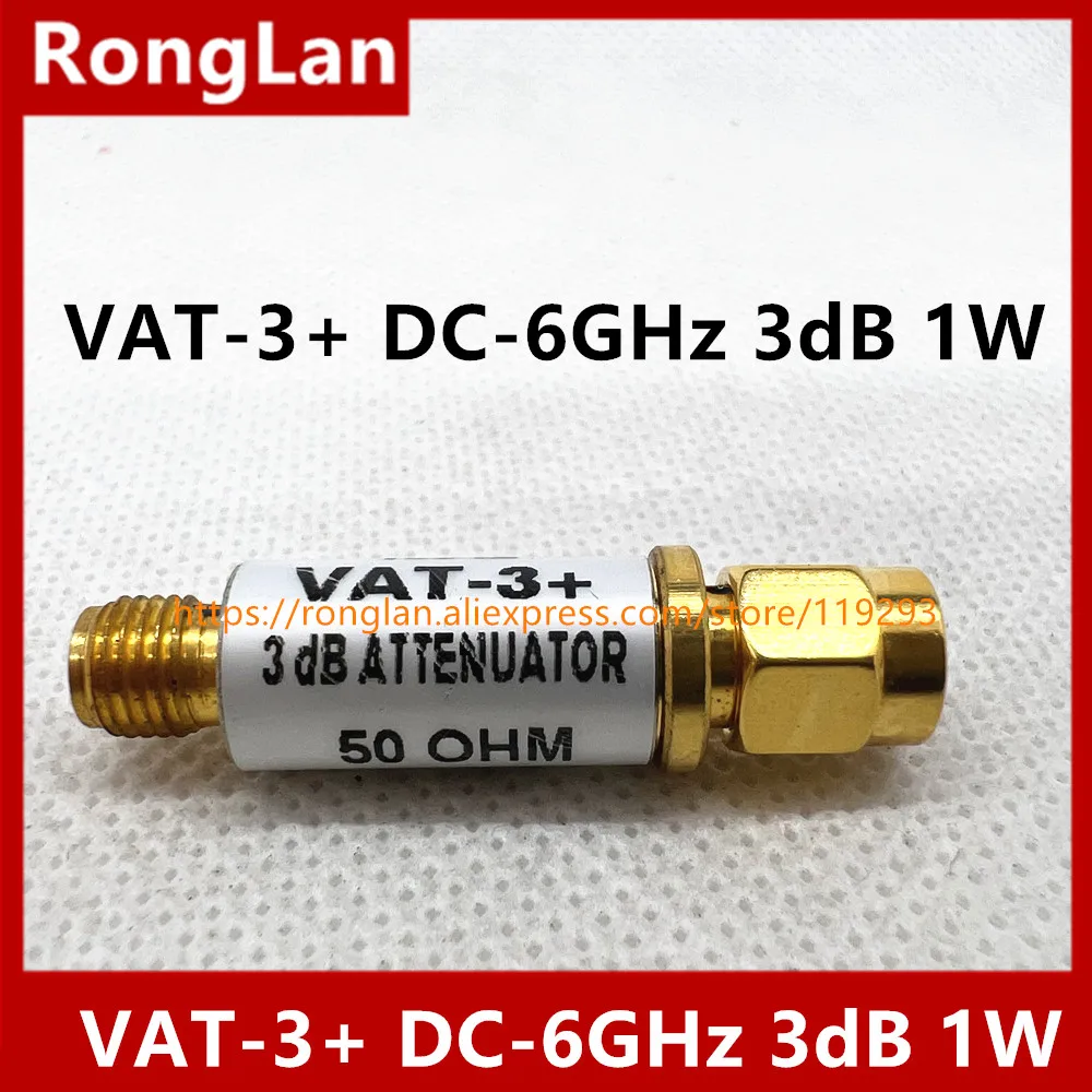 Imagem -02 - Lan Mini-circuitos Vat3 Mais Dc6ghz 3db 1w Sma Coaxial Fixo Atenuador Interruptor-3 Peças Lote