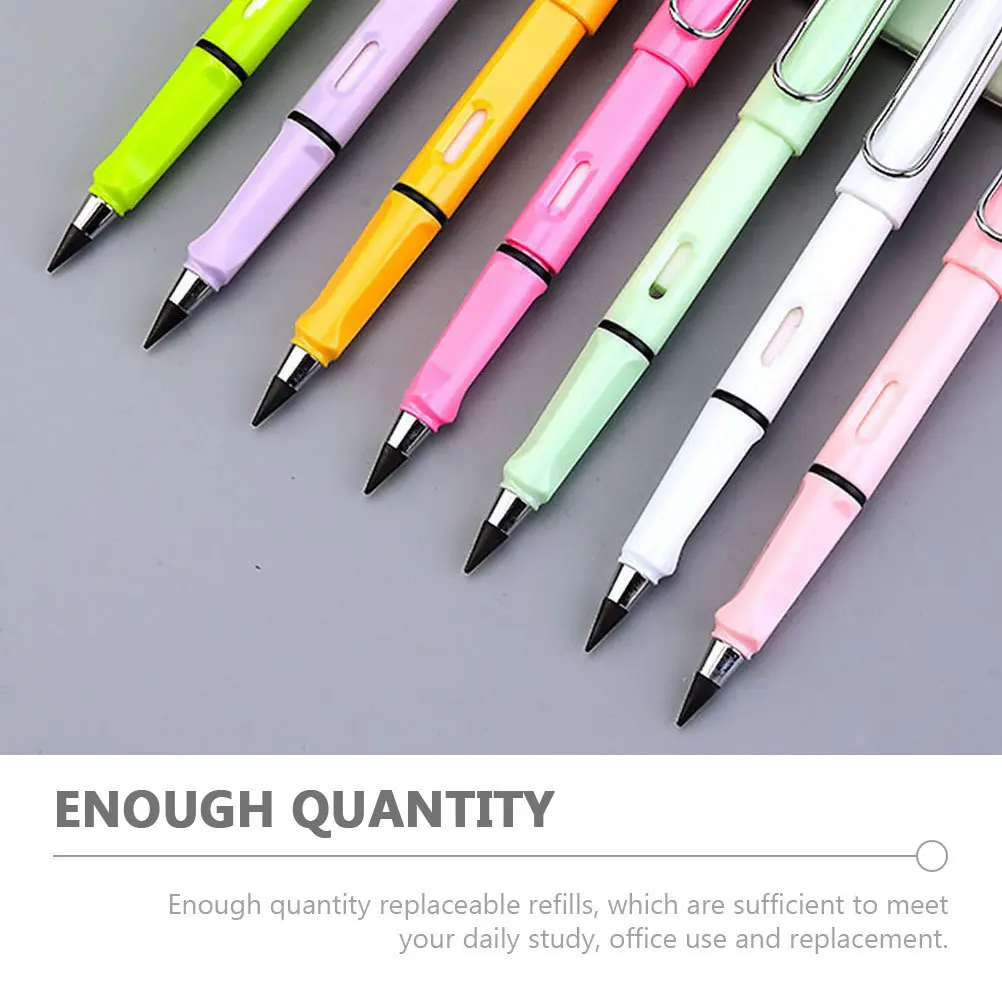 

25pcs Pencil Nibs Inkless Writing Smooth Refills Forever Replacement Tips Everlasting Pencil Supplies Portable Infinite Heads