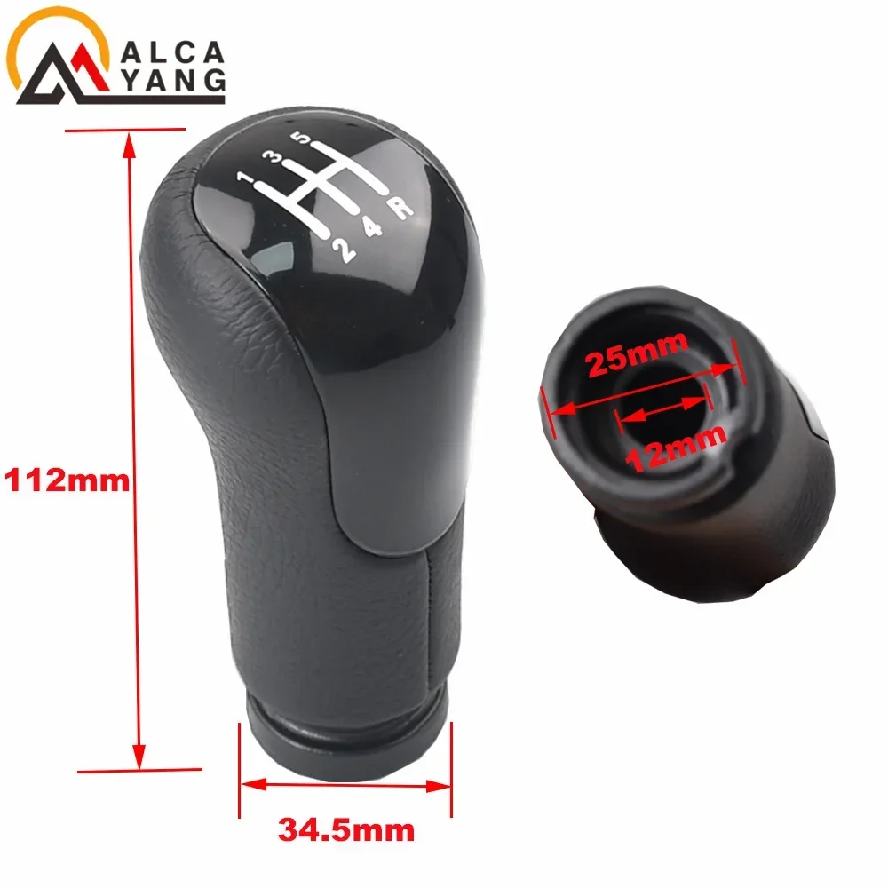 For Ford Fiesta Fusion Transit Connect 2002 2003 2004 2005 2006 2007 Car Styling Gear Shift Knob Lever Gaitor Shifter