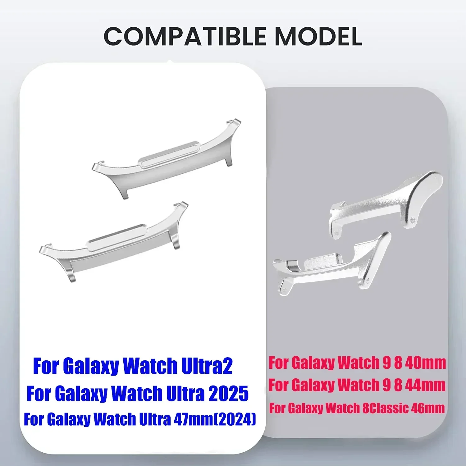 Magnetisches Silikonarmband für Samsung Galaxy Watch 9 8 40mm 44mm/8Classic 46mm Sportarmband für Galaxy Watch Ultra2 47mm 2026 2025 – Detail 3