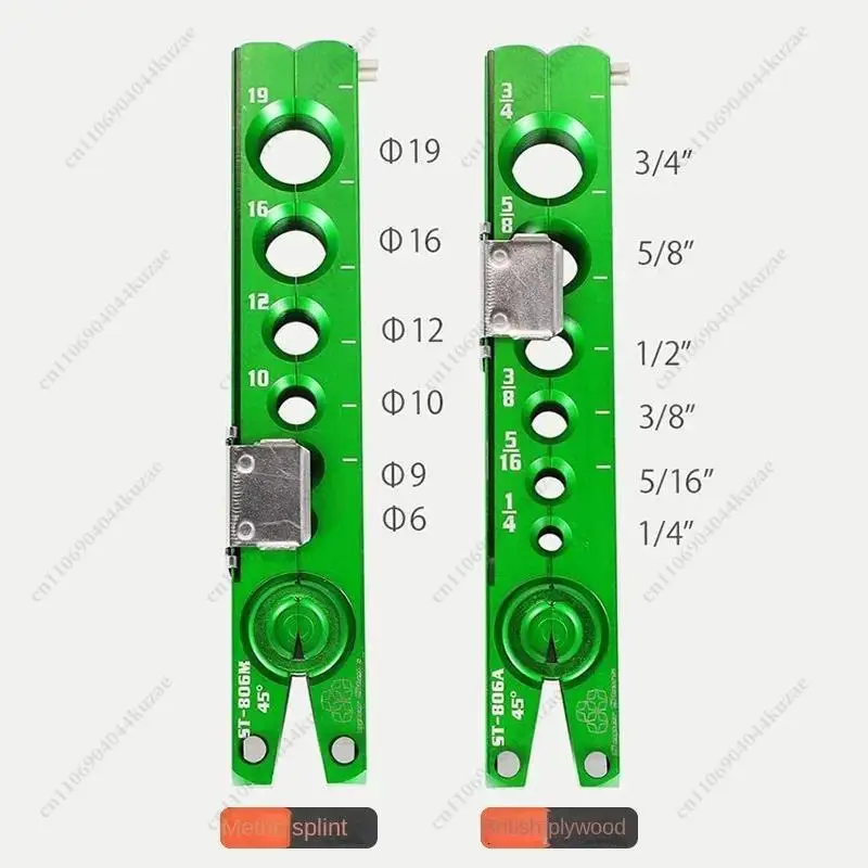 Eccentric Copper Tube Expander Flaring Reamer, Metric & Imperial Splint for Air Conditioning Pipe Maintenance