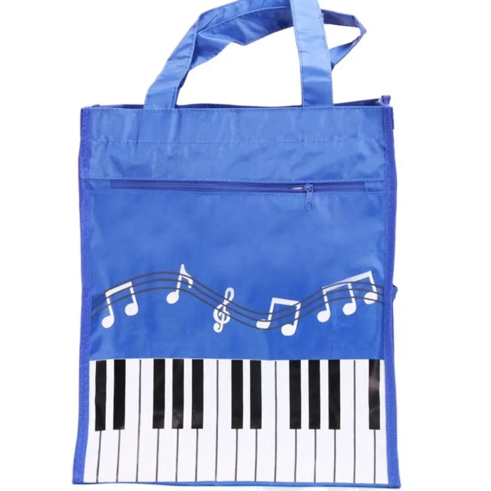 

Gift Durable Piano Keys Handbag Creative Colorful Grocery Storage Bag Single Shoulder Washable Tote Bag Music Lovers