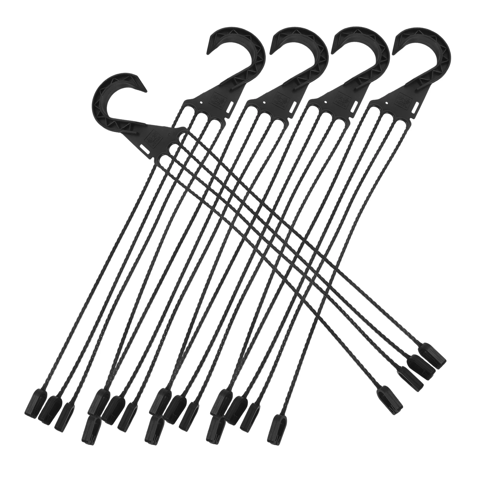 

5pcs Hanging Flowerpot Hooks Plastic Plant Hangers Wall Mount Bracket Pot Support Tools Rotatable Balcony Bedroom Use
