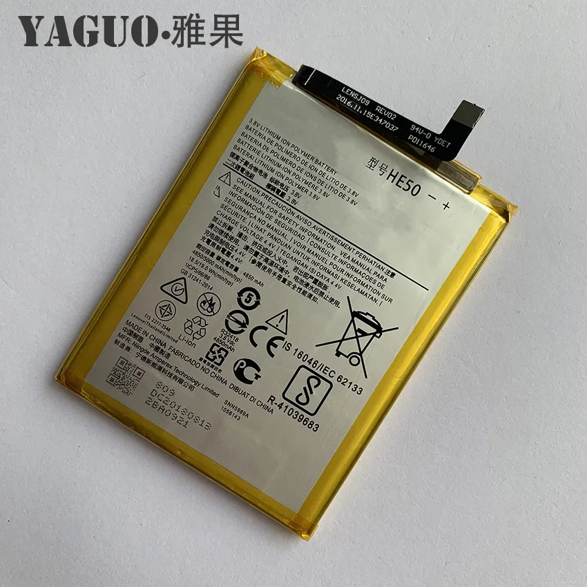 New Original Battery HE50 5000mAh For Motorola Moto E4 Plus XT1770 XT1771 XT1775 XT1774 XT1776 Cell Phone