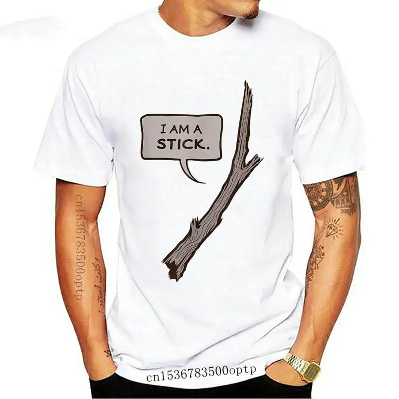 Man Clothing Stormlight Archive I Am A Stick T-Shirt