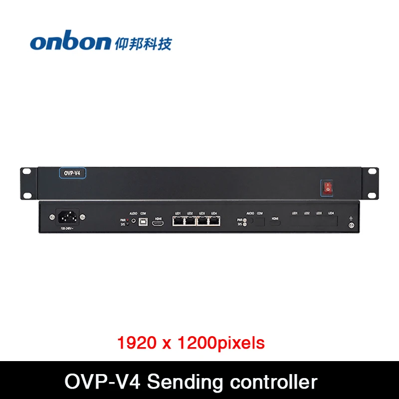 Onbon OVP-V4 Video Wall LED Display Screen Sending Box Support HDMI , USB ,1920 x 1200pixels,work with Rceciving Card